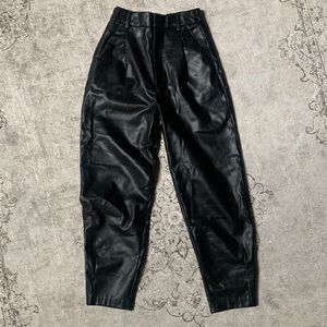 ZARA Faux Leather Pants